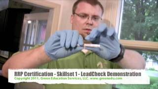 Lead Testing Kits  LeadCheck Demonstration [upl. by Micheil]