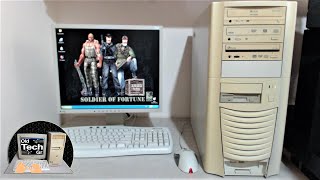 Jetway PC Intel Celeron Willamitte 18Ghz 128K Start Windows XP Pro in the Year 2024  Short Video [upl. by Itra594]