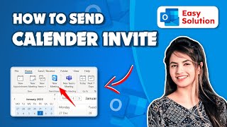 Outlook Calendar Invites Made Simple  How to send calendar invite in Outlook 2024 [upl. by Niwde]