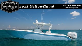 Yellowfin 36 Offshore l Port Canaveral Florida l Offered For Sale By Silver King Yachts [upl. by Norwood421]