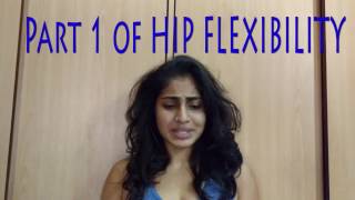 Three Basic Asanas for HIP FLEXIBILITY [upl. by Noonberg201]