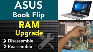 ASUS Transformer Book Flip Tp501u Ram Upgrade STEP By STEP [upl. by Blockus]