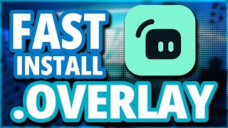 HOW TO FAST INSTALL OVERLAYS IN STREAMLABS OBS [upl. by Sacram718]