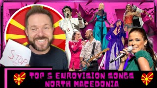 🇲🇰 TOP 5 🇲🇰  NORTH MACEDONIA EUROVISION SONG CONTEST  EUROVISION 2023  EUROVISION REACTION [upl. by Sussna]