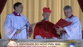 Argentino Mario Bergoglio é eleito o novo Papa [upl. by Idnac]