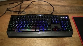 MFTEK Gaming Keyboard with Mouse Pad [upl. by Nitsew87]