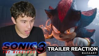 SHADOW THE HEDGEHOG  Sonic The Hedgehog 3 2024 OFFICIAL TRAILEE REACTION [upl. by Yerfdog]