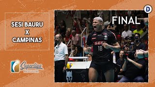 SESI Bauru x Campinas  FINAL  Melhores Momentos  Superliga Masculina 2324 [upl. by Ylrak867]