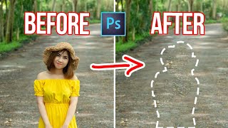 Remove Person in Photoshop [upl. by Noiroc]