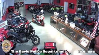 Rick Case Honda Powersports motorcycle burglary [upl. by Bury775]