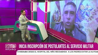 Comienza el reclutamiento al Servicio Militar 1er Escalón 2024 [upl. by Codd598]