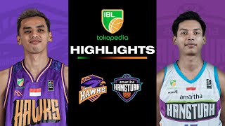 Highlight Tangerang Hawks vs Amrtha Hangtuah  23 March 2024  IBL Tokopedia 2024 [upl. by Ernaldus644]