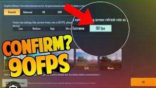 HOW TO UNLOCK 90 FPS PUBG MOBILE NEW UPDATE 35 NEW SEASON [upl. by Lubbock]