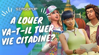 A Louer vatil tuer Vie Citadine  ☠️  SIMS 4 [upl. by Tisbe]