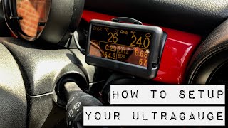 How to setup your Ultraguage EM Plus OBD II Code Scan Tool amp MultiGauge Instructions [upl. by Cassandry787]