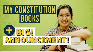 Constitution of India Books for Students  Big Announcement [upl. by Notserk]