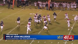 THE END ZONE HIGHLIGHTS John Milledge welcomes FPD [upl. by Arodnahs]