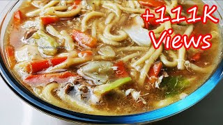 GRABE ANG SARAP NITO GANITO LANG PALA ANG THE BEST NA LUTO SA CHICKEN LOMI  SOBRANG DALI LANG [upl. by Hgielyk]