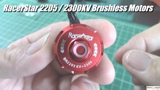 RacerStar 22052300KV Brushless Motors [upl. by Eical560]