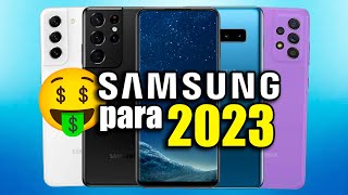 TOP MEJORES Celulares SAMSUNG CALIDAD PRECIO para Comenzar el 2023 [upl. by Yensehc]