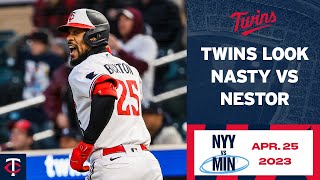 Yankees vs Twins Game Highlights 42523  MLB Highlights [upl. by Brocky]