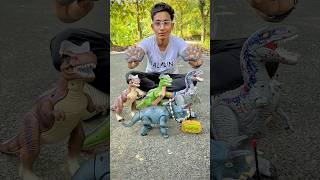 4 Big and Small Remote Control Dinosaur unboxing🦖🔥 [upl. by Nilknarf546]