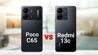 Poco C65 vs Redmi 13c [upl. by Coopersmith]