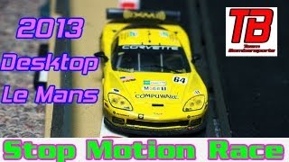 WEC Stop Motion Race  2013 Desktop Le Mans [upl. by Eimmot]