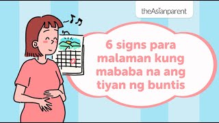 6 signs para malaman kung mababa na ang tiyan ng buntis  theAsianparent Philippines [upl. by Fergus]