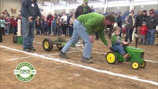 2022 Pennsylvania Farm Show  Kids Pedal Tractor Pull [upl. by Heyde]