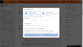 Yammer connected Office 365 Groups  How to turn them on [upl. by Aicena]