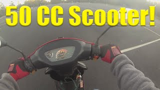 How to drive a 50cc moped [upl. by Akinar369]