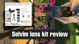 Selvim lens kit Review [upl. by Fronia]