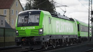 Train Sim World 5  FlixTrain FIRST LOOK  Frankfurt Fulda [upl. by Stickney]