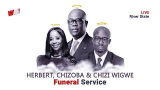 Fṵnērȁl Service for Herbert Chizoba and Chizi Wigwe  Live [upl. by Rosalee287]