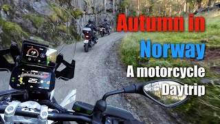 Autumn in Norway  A motorcycle daytrip [upl. by Oppen]