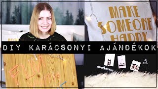 15 DIY karácsonyi ajándék 🎄 2017  HeyJulie [upl. by Leagiba]