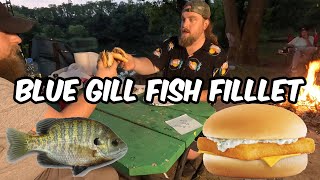 Blue Gill Catch n Cook Fish Fillet Edition [upl. by Connelly]