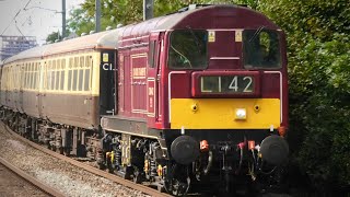 20142 Sir John Betjeman On A Private Charter amp 50008 Thunderer At Hanwell  5th October 2024 [upl. by Harilda514]