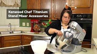 Kenwood Chef Titanium Stand Mixer Attachments  Thanksgiving Turkey  Whats Up Wednesday [upl. by Cacia]