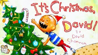 ITS CHRISTMAS DAVID KIDS BOOKS READ ALOUD  🎄 CHRISTMAS BEDTIME STORY  BY DAVID SHANNON [upl. by Stearns]