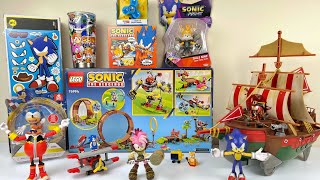 100 Sonic LEGO Set Unboxing Review  Newest Sonic Prime Netflix Collection  Fidget Spinner Watch [upl. by Hildebrandt348]