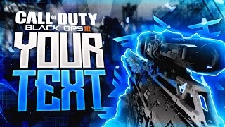 Tutorial Eye Catching Black Ops 3 Sniper Thumbnail  Behr [upl. by Revorg259]