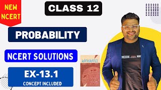 Chapter 13 Probability NCERT Solutions I EX 131 I New NCERT Solutions Class 12 I Class 12 I A4S [upl. by Ahmed]