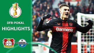 Leverkusen stay successful  Bayer 04 Leverkusen vs SC Paderborn 07 31  Highlights  DFBPokal [upl. by Lilas]