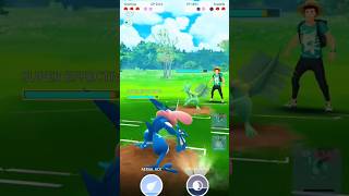 Greninja vs Sceptile pokemongo gamer [upl. by Couchman146]