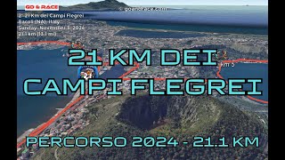 21 Km dei Campi Flegrei 2024 vola sul percorso della mezzamaratona [upl. by Kirk]