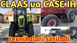 CLAAS va CASE IH 8940 texnikalari sotiladi [upl. by Nodle]