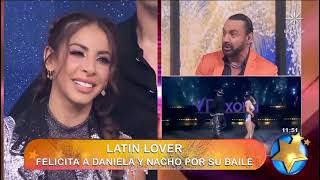 Daniela Fainus y Nacho lasestrellasbailanenhoy 2024 11 18 [upl. by Nneb]