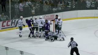 Bemidji State Mens Hockey Highlights vs St Thomas Dec 2 2022 [upl. by Oba]